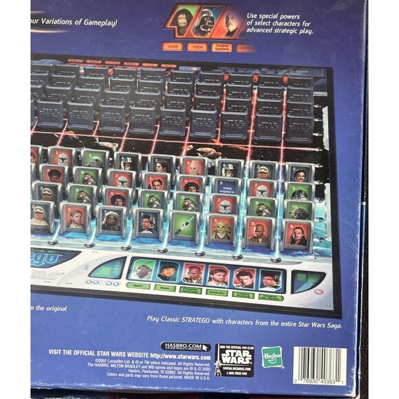 Stratego Star Wars The Galactic Battlefield Strategy Game 2002 Complete - Picture 3 of 5